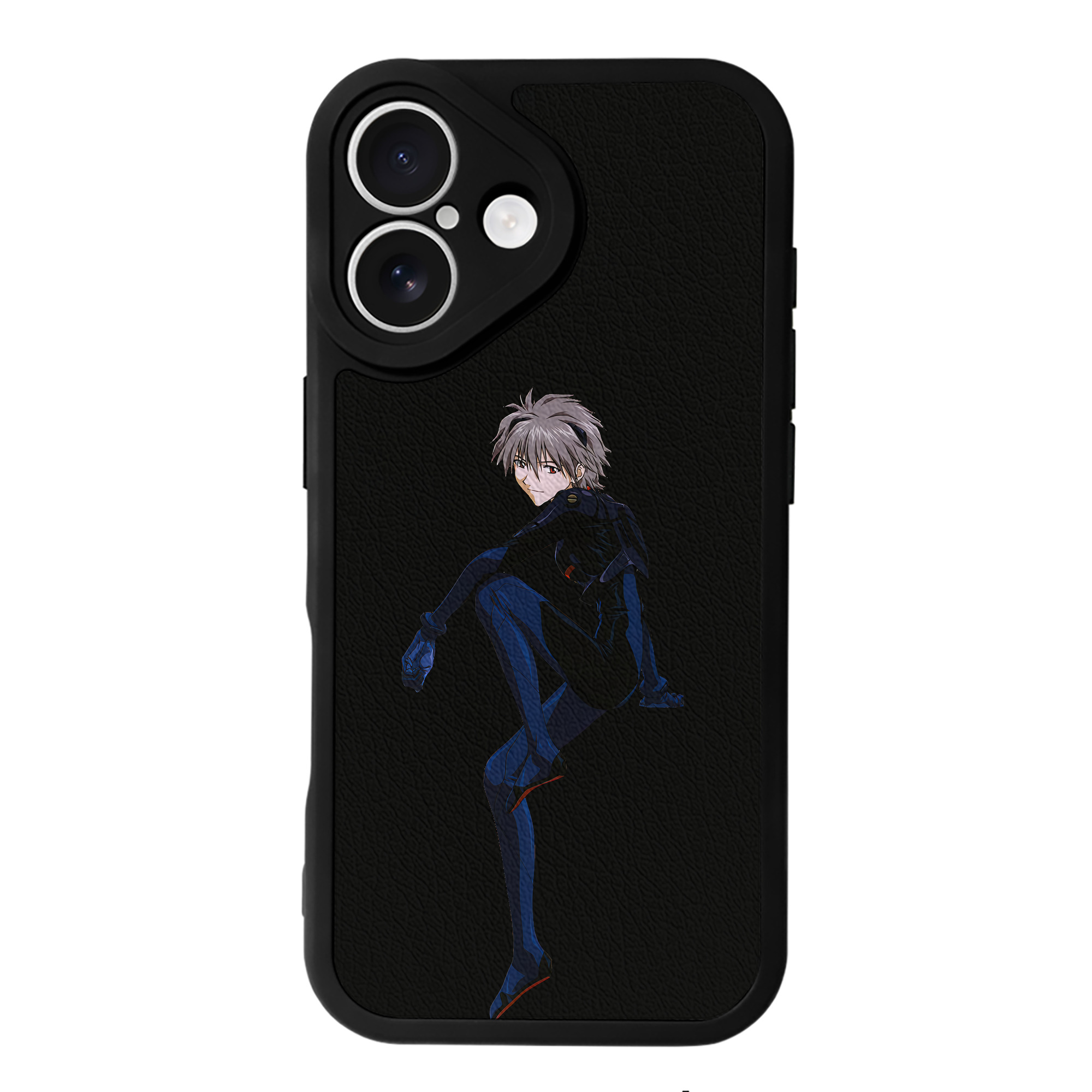 （画像用） EVA 新世紀エヴァンゲリオン 【iPhone 16シリーズ対応】シリコンスマホケース（レザー調） 材質：シリコン